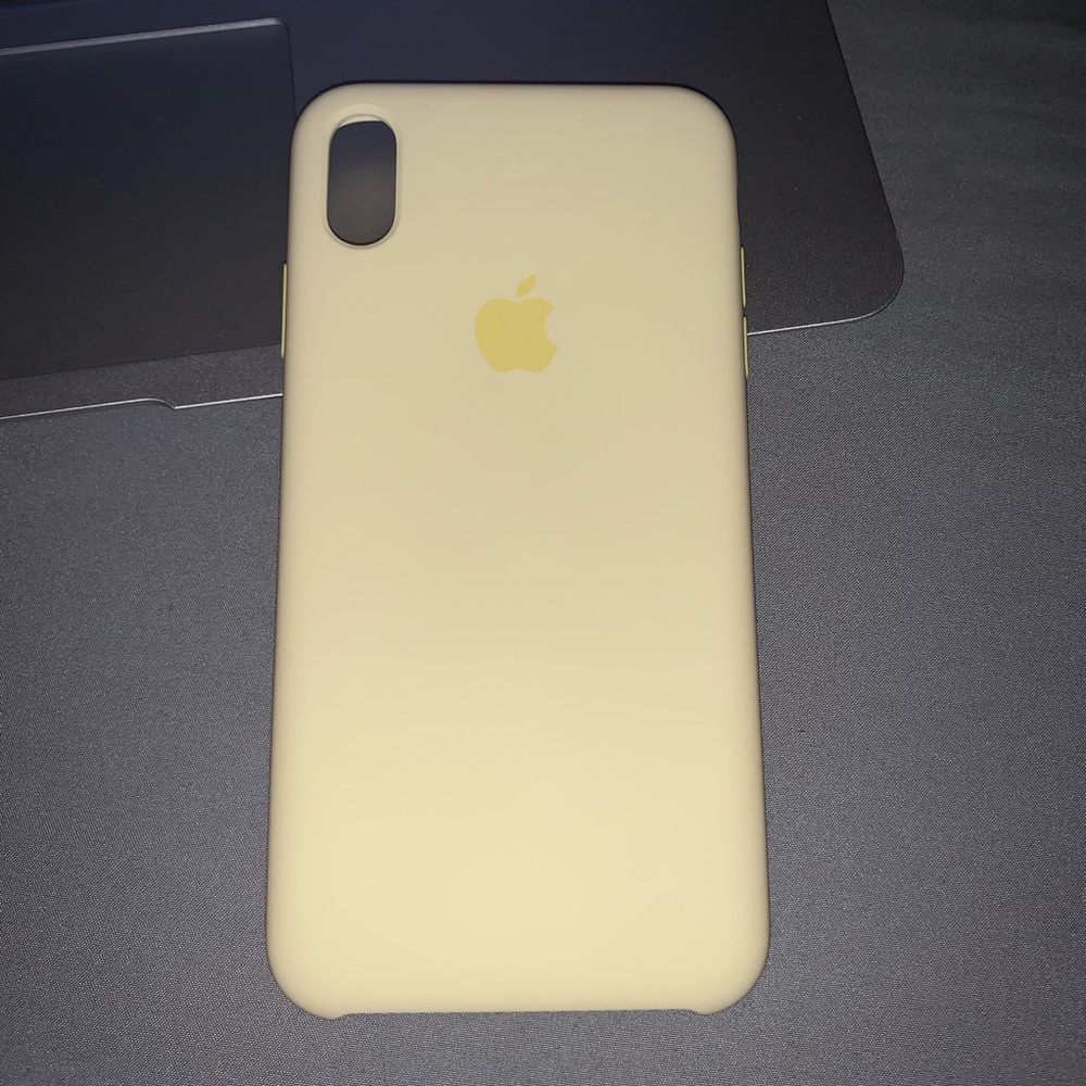 Apple silicone case for iPhone XS Max